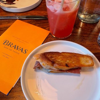 Bravas Bar de Tapas - Serrano Ham and Manchego Bocadillo - Spanish Near Me - Healdsburg, California
