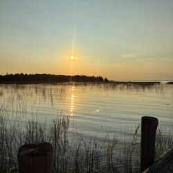 Paradise Point RV Park - View from the sitting area.