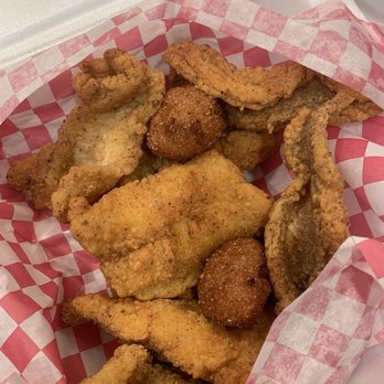 Soulful Street Bites - Catfish bites with hush puppies - Soul Food Near Me - Addison, Texas Soulful Street Bites - Catfish bites with hush puppies - Soul Food Near Me - Addison, Texas