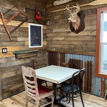 The Brew Station - a deer head mounted on the wall - Beer Bar Near Me - Three Lakes, Wisconsin The Brew Station - a deer head mounted on the wall - Beer Bar Near Me - Three Lakes, Wisconsin