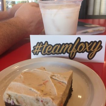 The Coffee Fox - Vegan cookie dough brownie - Coffee & Tea Near Me - Savannah, Georgia The Coffee Fox - Vegan cookie dough brownie - Coffee & Tea Near Me - Savannah, Georgia