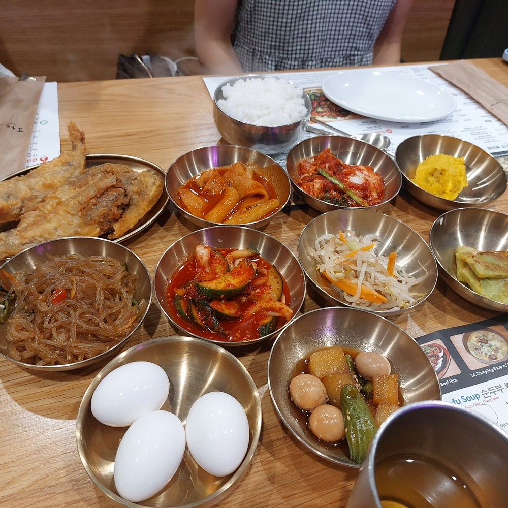 Its Tofu - This is the best side dish I ever find at Korean dish. - Korean Near Me - Irvine, California