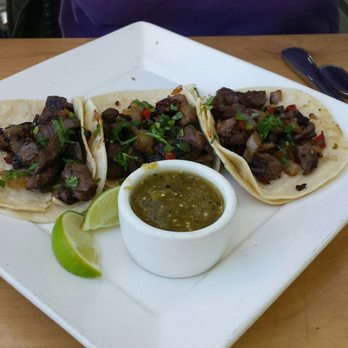 Margaritaville - Skirt steak tacos. Sauce was a little bit spicy. - Seafood Near Me - Capitola, California