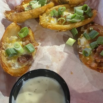 The Cabin Bar & Grill - Potato skins - American Near Me - Overgaard, Arizona The Cabin Bar & Grill - Potato skins - American Near Me - Overgaard, Arizona