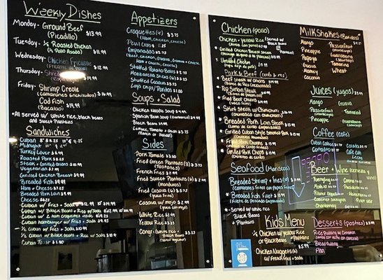 Menu photo 1 Elena's Cuban Cafe Lakeland, FL
