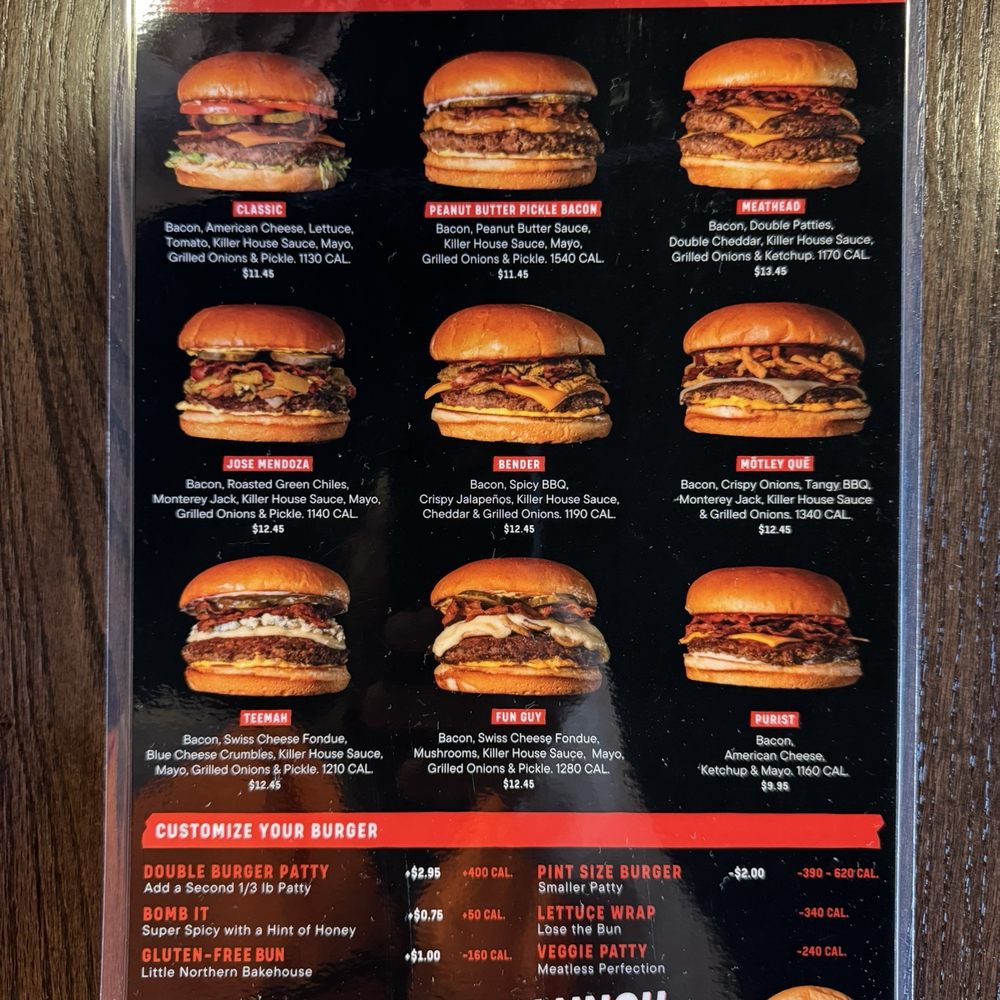 Menu Menu