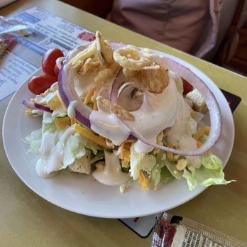 Pokey's BBQ & Smokehouse - Salad with real good ranch dressing. - Barbeque Near Me - Gillette, Wyoming Pokey's BBQ & Smokehouse - Salad with real good ranch dressing. - Barbeque Near Me - Gillette, Wyoming