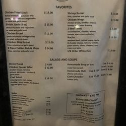 Vogies Bar - Updated February 2024 Menu