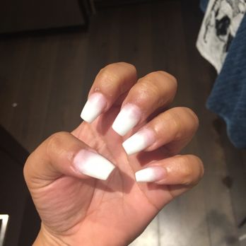 De Luxe Nails Lounge - MICHELLE did an amazing job on my nails! White ombré!!!! - Nail Salons Near Me - Alexandria, Virginia De Luxe Nails Lounge - MICHELLE did an amazing job on my nails! White ombré!!!! - Nail Salons Near Me - Alexandria, Virginia