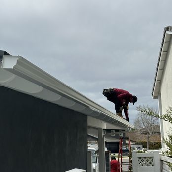 Bayside Gutters - Aluminum white gutter installation in Huntington Beach - Gutter Services Near Me Bayside Gutters - Aluminum white gutter installation in Huntington Beach - Gutter Services Near Me