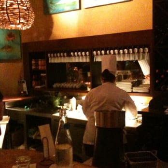 Jaguar Restaurant - Coconut Grove - Ceviche Chef working behind the bar - Latin American Near Me - Miami, Florida
