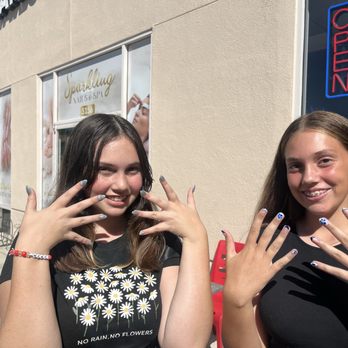 Sparkling Nails & Spa - Happy girls! - Nail Salons Near Me - Carmichael, California