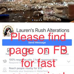 Please find my Facebook page for fast appt scheduling.