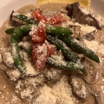 Mangia - Eat on Main - Special: Filet over Mushroom Raviolis - Italian Near Me - Salinas, California
