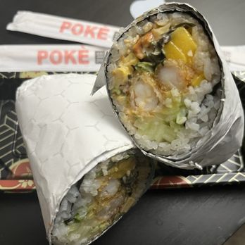 Poke Bowl - B1. Crazy Poke Burrito - Poke Near Me - Canton, Massachusetts