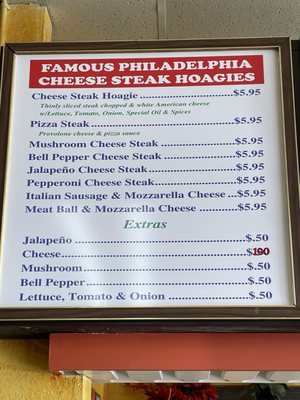 Menu photo 2 Mr Hoagie's Houston, TX Menu photo 2 Mr Hoagie's Houston, TX