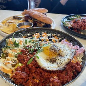 Meximodo - Meximodo bowl with egg and chorizo - Mexican Near Me - Metuchen, New Jersey Meximodo - Meximodo bowl with egg and chorizo - Mexican Near Me - Metuchen, New Jersey