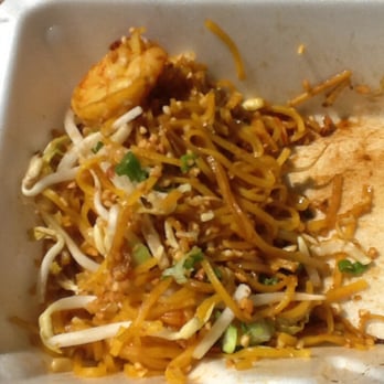 Lucky’s - Pad Thai with shrimp. Just like in Thailand. - Thai Near Me - Elkhart, Indiana Lucky’s - Pad Thai with shrimp. Just like in Thailand. - Thai Near Me - Elkhart, Indiana