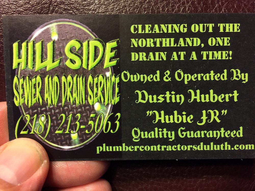 Slide of Hill Side Sewer & Drain