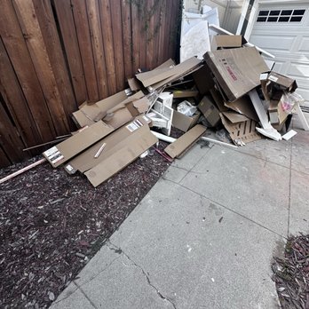 Al's Hauling - The construction debris before hauling it away. - Junk Removal & Hauling Near Me - Pasadena, California