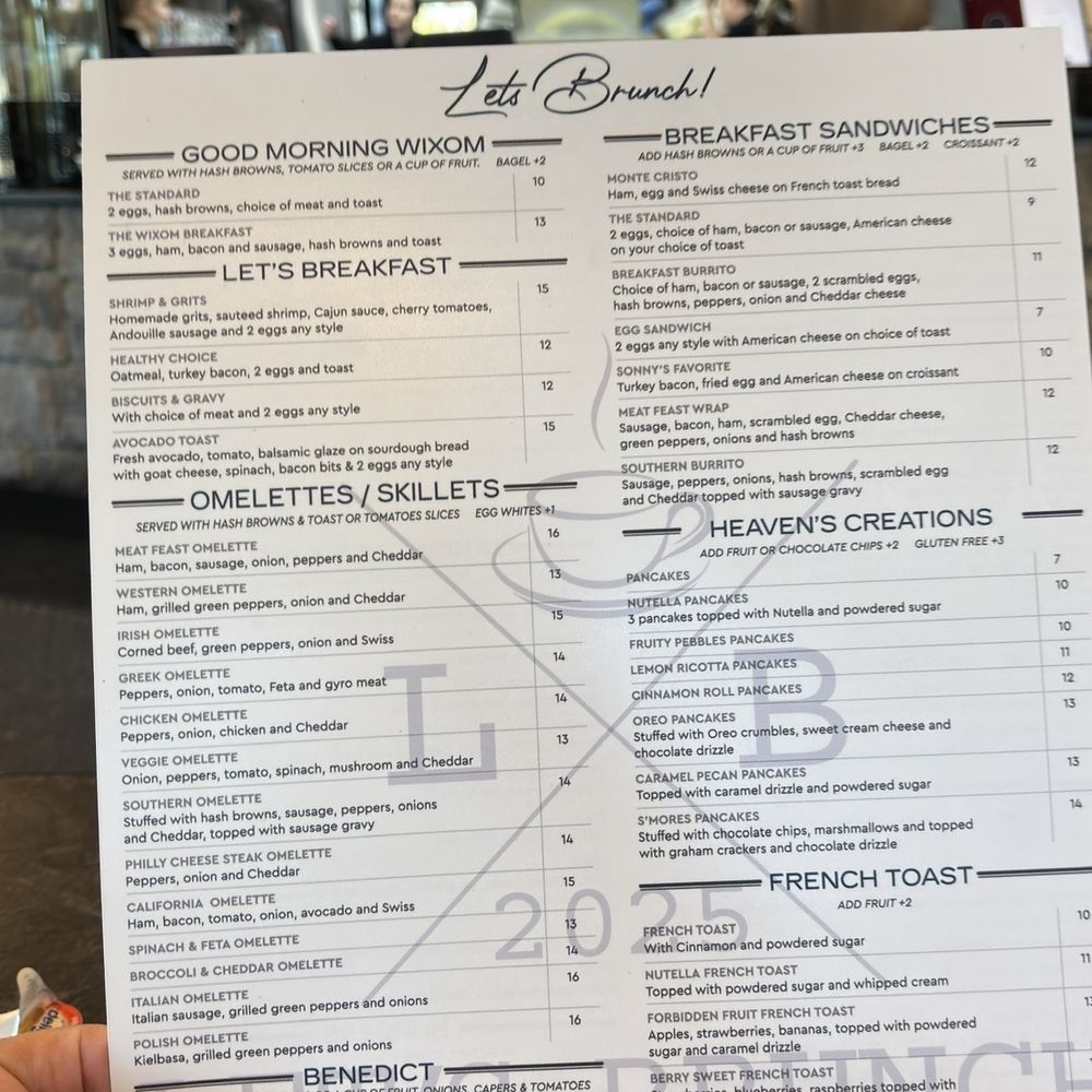 Let’s Brunch - May 2026 menu - Breakfast & Brunch Near Me - Wixom, Michigan