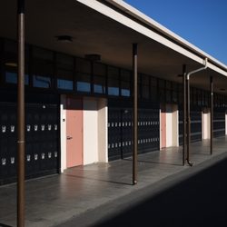 Washington High School - Classrooms and lockers