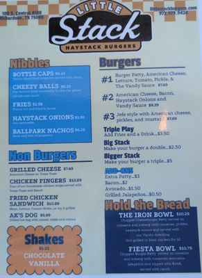 Little Stack Burgers by null