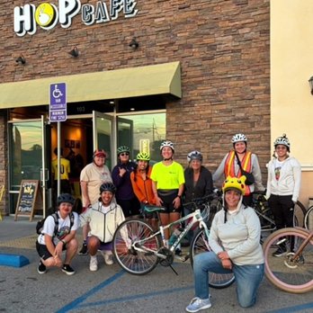 Hop Cafe - My bike buds - Coffee & Tea Near Me - Arcadia, California