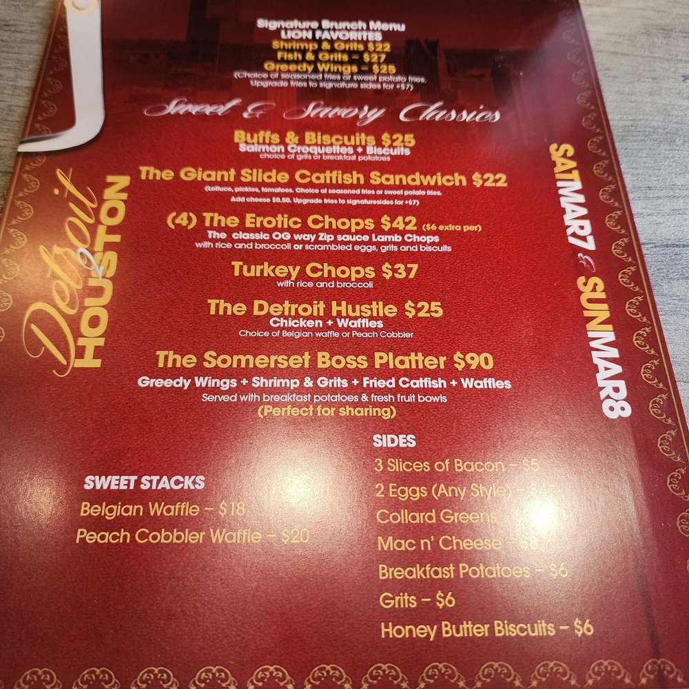 The Greedy Lion - Soul Food Near Me - Houston, Texas The Greedy Lion - Soul Food Near Me - Houston, Texas