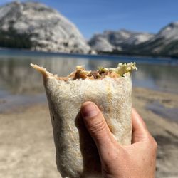 Lake side in Yosemite.