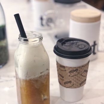 Plentea - Sea salt creama oolong milk tea and hot black milk tea - Tea Rooms Near Me - San Francisco, California Plentea - Sea salt creama oolong milk tea and hot black milk tea - Tea Rooms Near Me - San Francisco, California