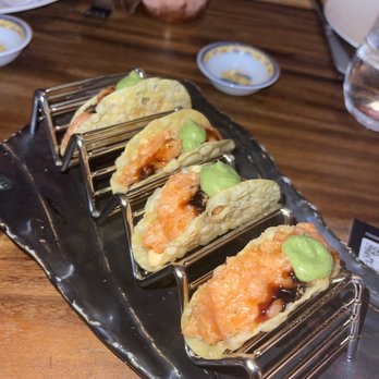 Komodo Miami - Salmon Tacos - Asian Fusion Near Me - Miami, Florida Komodo Miami - Salmon Tacos - Asian Fusion Near Me - Miami, Florida