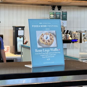Starbucks - Remy Liege Waffle - Coffee & Tea Near Me - Lake Buena Vista, Florida Starbucks - Remy Liege Waffle - Coffee & Tea Near Me - Lake Buena Vista, Florida