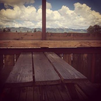 West Side Yard - view from the patio!! - New American Near Me - Victor, Idaho West Side Yard - view from the patio!! - New American Near Me - Victor, Idaho