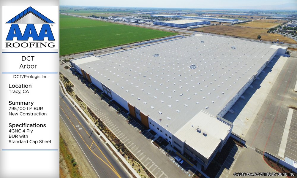 Slide of AAA Roofing by Gene