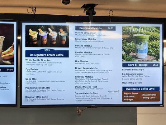 Menu photo 3 Em Coffee House Elk Grove, CA