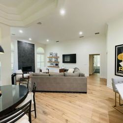 Bright Side Painting Of Jax - Living room paint job