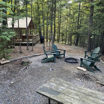 Lake Placid Whiteface Mtn KOA - View of GT-1 from GT-2 - Campgrounds Near Me - Wilmington, New York