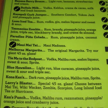 Luau Larry's - libations!! - New American Near Me - Avalon, California Luau Larry's - libations!! - New American Near Me - Avalon, California