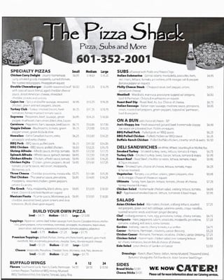 Menu photo 8 The Pizza Shack Jackson, MS