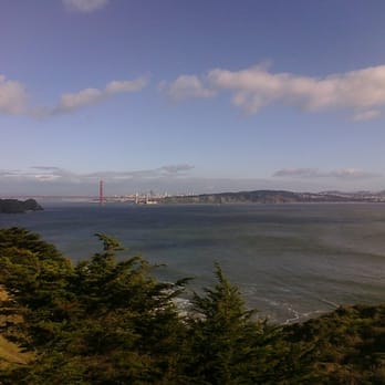 Marin Headlands - looking back at the Golden Gate from Point Bonita - Parks Near Me - Sausalito, California