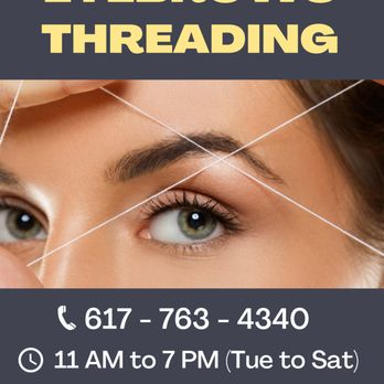 Saanvi’s Threading - Outdoor sign - Eyebrow Services Near Me - Cambridge, Massachusetts Saanvi’s Threading - Outdoor sign - Eyebrow Services Near Me - Cambridge, Massachusetts