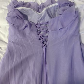 GOLDEN STITCH ALTERATIONS - My new lace up back! Previously was a zipper all the way up. - Sewing & Alterations Near Me - Carson, California GOLDEN STITCH ALTERATIONS - My new lace up back! Previously was a zipper all the way up. - Sewing & Alterations Near Me - Carson, California