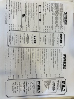 Menu photo 1 BAM Bar New Port Richey, FL Menu photo 1 BAM Bar New Port Richey, FL