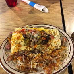Kitchen sink omelette. Great food!