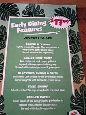 Menu photo 7 Surf Hut Destin, FL
