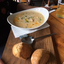 Hope and Anchor - Em's unreal seafood chowder... fresh