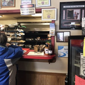 13th Street Bar-Be-Que - See the meat? Delicious! - Barbeque Near Me - Phenix City, Alabama