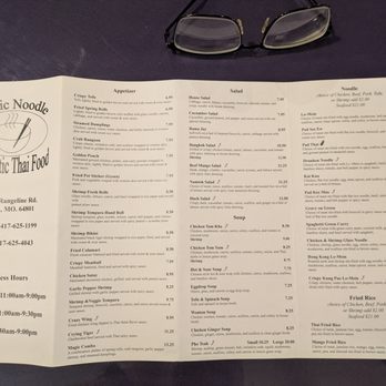 The Magic Noodle - Menu at Magic Noodle, Joplin - Thai Near Me - Joplin, Missouri