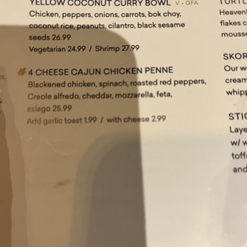 Turtle Jack's - Menu item: 4 CHEESE CAJUN CHICKEN PENNE - American Near Me - Niagara Falls, Ontario Turtle Jack's - Menu item: 4 CHEESE CAJUN CHICKEN PENNE - American Near Me - Niagara Falls, Ontario